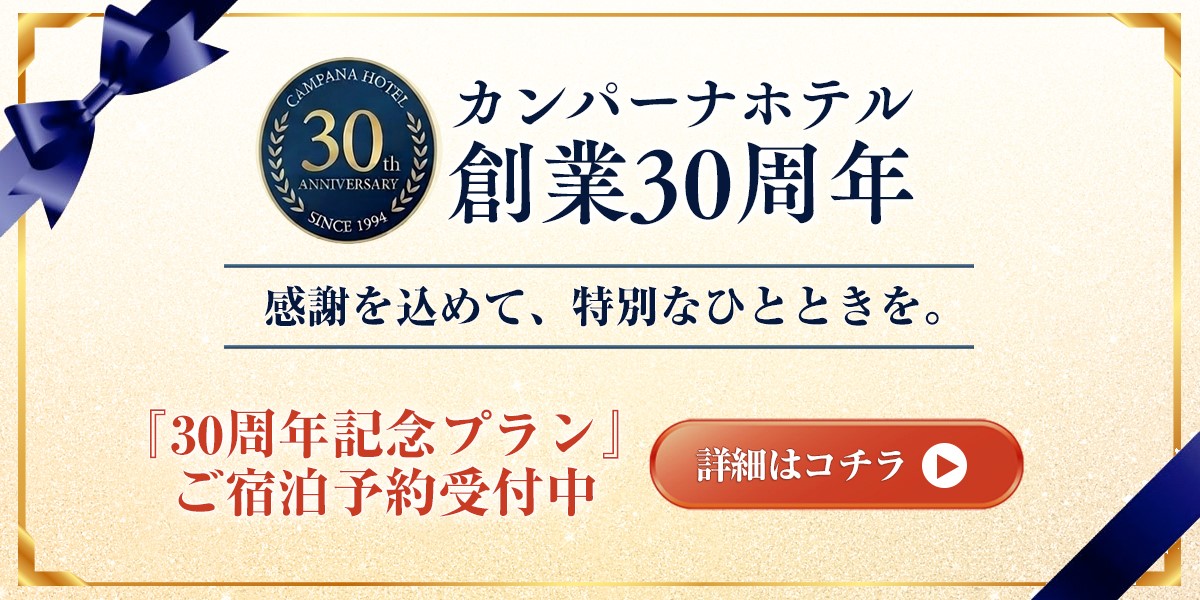 創業30周年記念プラン